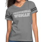 Short Sleeve T-Shirt "Phenomenal Woman" Graphic Vintage Sport Design In Heather Gray Charcoal