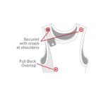 Undershirt Assisted Dressing Sleeveless Undershirt 3pk In White - Image 3