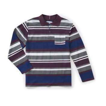 Screenshot 2022-04-06 9.26.53 PM Top Assisted Dressing Open Back Long Sleeve Multi-Color Golf Polo Shirt - Image 1