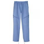 Bottoms Self Dressing Zippered Post Surgery Recovery Pants In Heather Blue