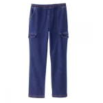 Bottoms Self Dressing Pull-On Cargo Style Jeans
