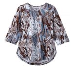Top Assisted Dressing High-Low Blouse Stoney