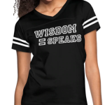 Short Sleeve T-Shirt "Wisdom Speaks " Graphic Vintage Sport Design In Black White