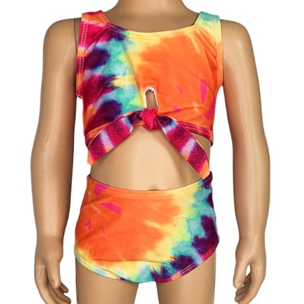 Screenshot 2022-05-12 11.49.16 PM Swimsuit Girls Limited Edition Tie Dye 2pc Tankini - Image 1