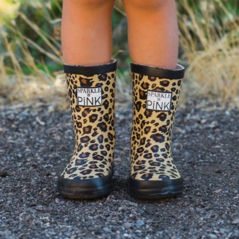 Screenshot 2022-06-07 12.48.14 AM Girls Boots Cheetah Design - Image 1