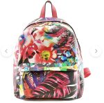 Backpack Floral Fashion In Pink