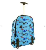 Rolling Laptop Backpack Fish Design - Image 2