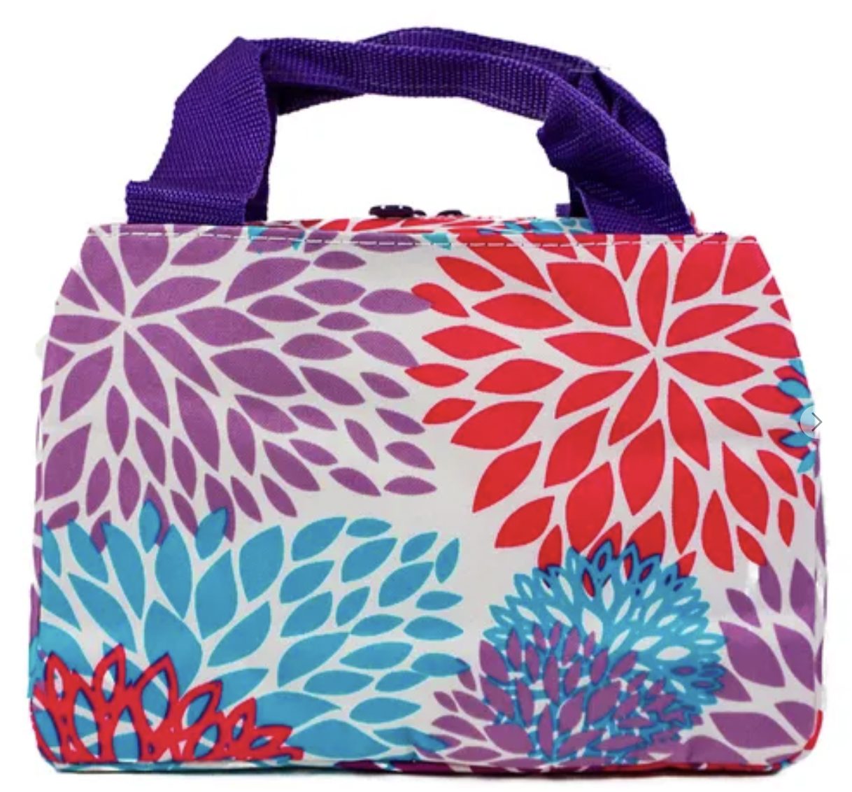 Screen Shot 2022-07-30 at 9.14.07 PM Lunch Bag Floral Design - Image 1