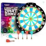 Light-Up Magnetic Dart Board Game