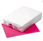 Multipurpose Colored Paper 8.5 X 11 - Pacon Kaleidoscope Hot Pink 500 Sheet Count