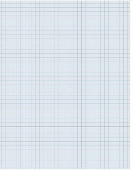 11 Graphing Paper Quadrille Ruled 8.5 x 11 - Pacon 500 Sheet Count - Image 1