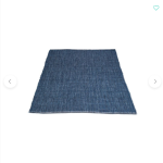 Handwoven Rug Luxe Indigo 5'x8' - Image 3