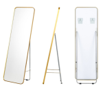 Free Standing Mirror Full Length Golden Frame - Image 3