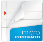 Spiral Notebooks College Rule 8.25 X 5.88 - TOPS Royale Wirebound Gray & Black Cover 96 Sheet Count - Image 6