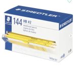 #2 Pencils - Staedtler Yellow Wooden Cased 144pk