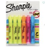 Highlighters Tank Style Assorted Ink Colors Chisel Tip 6pk - Sharpie