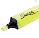 Highlighters Tank Style Fluorescent Yellow Ink - Sharpie Clear View 12pk - Image 2