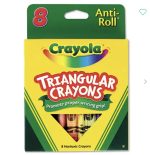 Triangular Crayons - Crayola 8 Count 2pk