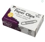 Paper Clips Silver Non-Skid - 100 Count 10pk - Image 2