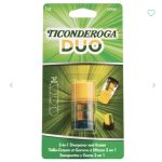 Pencil Sharpener and Eraser - Ticonderoga 2-in-1 Combo Set