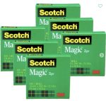 Magic Tape Refill Rolls - Scotch 6 Rolls