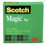 Magic Tape Refill Rolls - Scotch 6 Rolls - Image 2