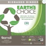 Binder 3 Ring 2" Capacity 8.5 X 11 Earth's Choice Biobased Economy Round Rings - Samsill In White - Image 5