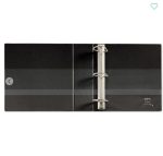 Binder 3 Ring 3" Capacity 8.5 X 11 Heavy-duty Non Stick View With Durahinge And Slant Rings - Avery Black - Image 5