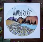 Art Print "Wanderlust & Mountains" - Image 3