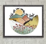 Art Print "Not all Who Wander"
