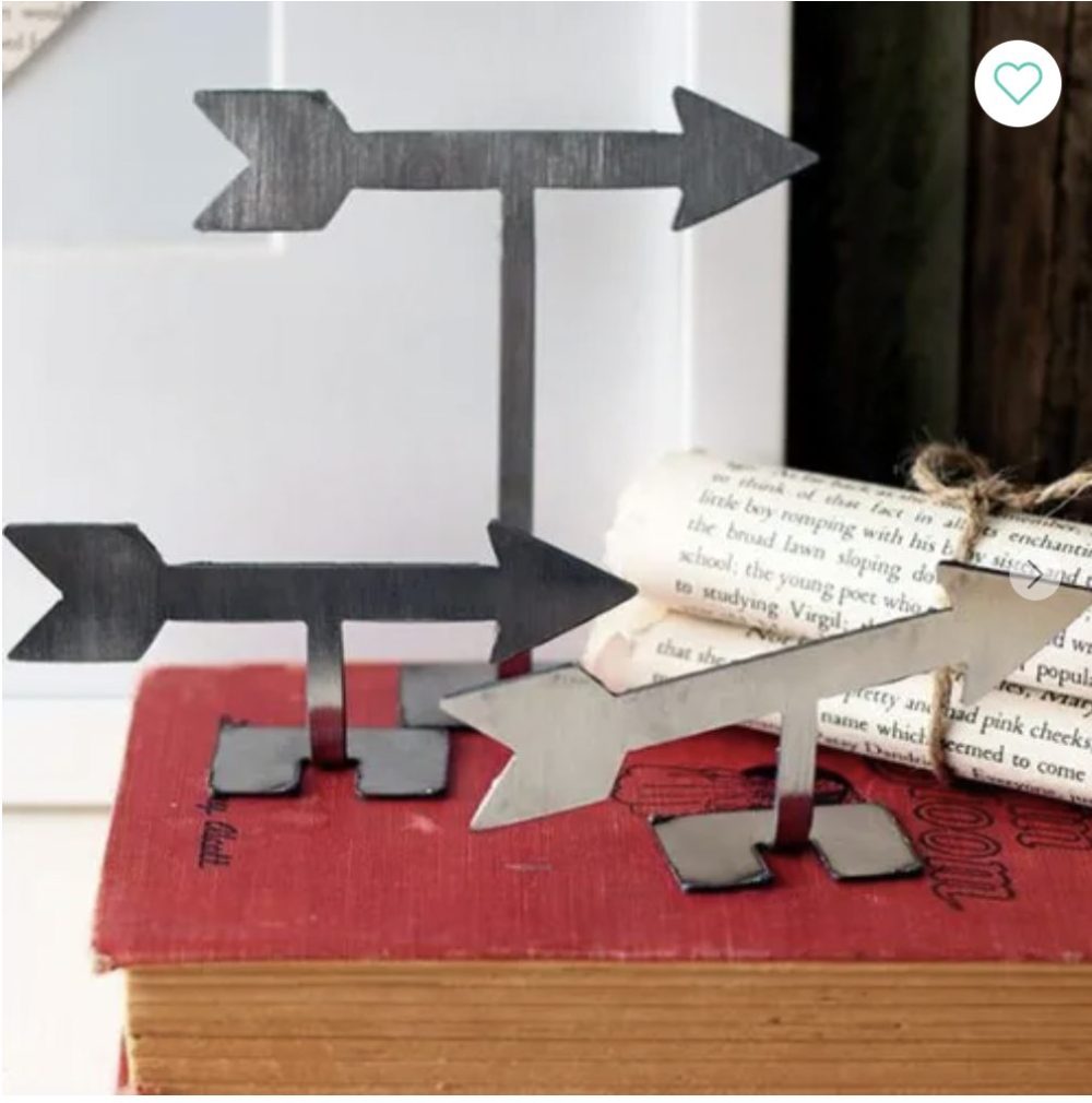 Arrows Sign Stand-Up 5" Tall  - Set of 3 - Image 4