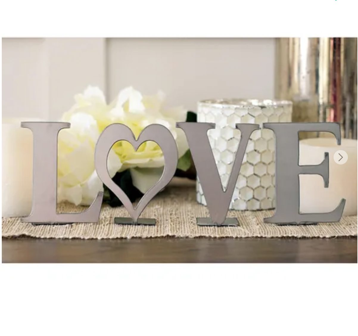Screen Shot 2022-08-19 at 12.24.05 PM L-O-V-E Sign 4" Tall Stand-Up Metal Set 2 Styles - Image 1