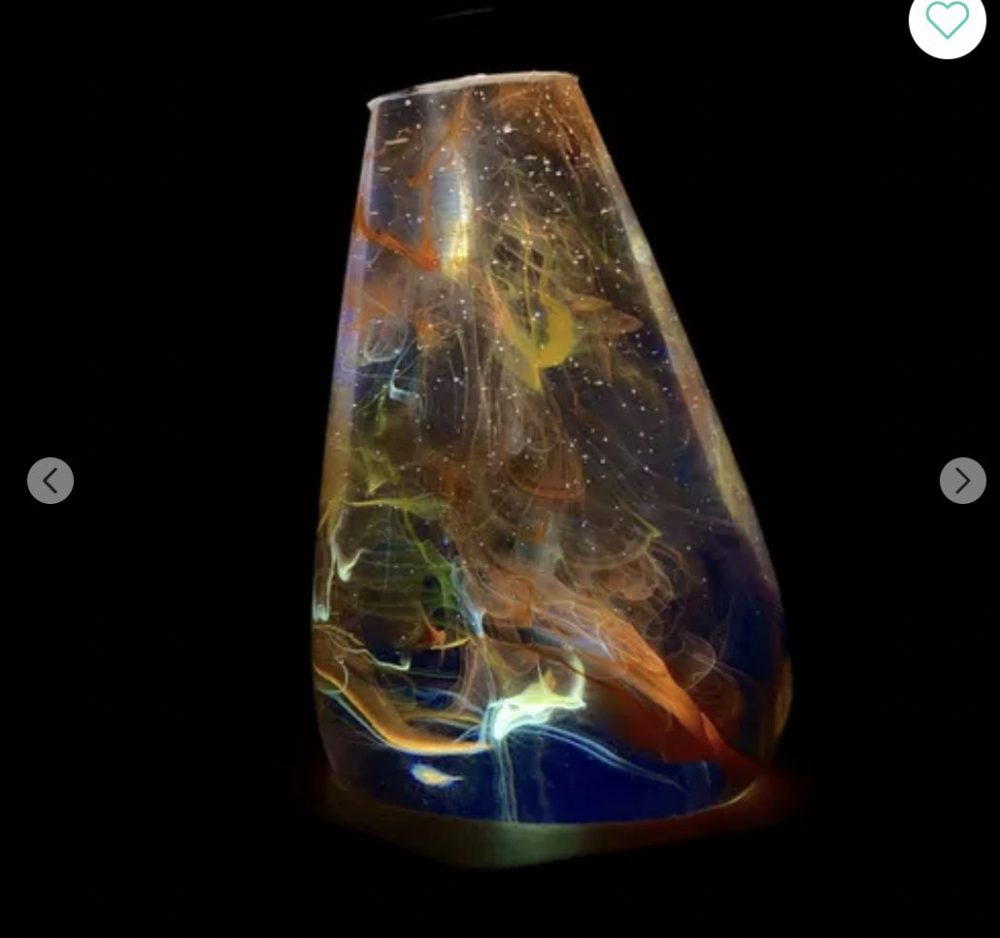 Table Lamp LED Nebula EP LIGHT Resin Bulb With Vintage Base - Image 7