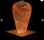 Table Lamp LED Nebula EP LIGHT Resin Bulb With Vintage Base - Image 8