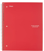 Spiral Notebook College Rule 8.5 X 11- Five Star Wirebound 200 Sheet Count 2pks - Image 2