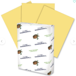 Printer Paper Pastel Colors 8.5 X 11- Hammermill 500 Sheet Count