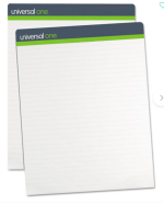 Notepads Lined 27 X 34 – Universal Renewable Resource Sugarcane Based Easel Pads 2pk - Image 2
