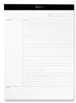 Notepads 8.5 X 11.75 – TOPS Focusnotes Legal Pad 50 Sheets Count 2pk