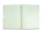 Notebook Chemistry Style Narrow Rule 9.25 X 7.5 - National 60 Sheet Count 2pk - Image 2