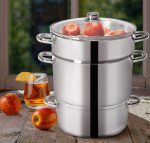 Juice Steamer 11-Quart Fruit & Vegetable Stainless Steel Steamer - Image 3