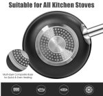 12-Piece Cookware Set Non-Stick Safe Handle - Image 5