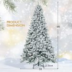 Artificial Christmas Tree With Premium Snow Flocked Hinged - Image 6