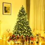 Artificial Pre-lit PVC Christmas Tree With LED Lights