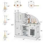 Arched Wooden Kitchen Playset & Accessories - Image 2