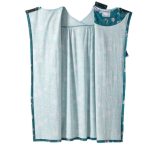 Hospital & Home Care Gown Women's Assisted Dressing No Peek Open Back Dragonfly Floral - Image 3